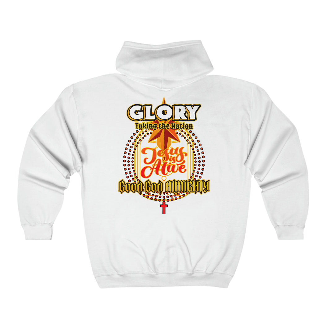 Unisex Heavy Blend™ Full Zip Hooded Sweatshirt GLORY