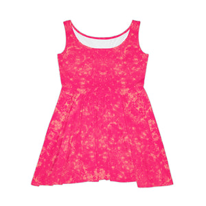 Women's Skater Bubble Gum Pink Dress