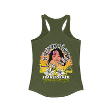 Load image into Gallery viewer, Women&#39;s Racerback Tank BE NOT CONFORMED TO THIS WORLD ROMANS 12:2
