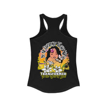 Load image into Gallery viewer, Women&#39;s Racerback Tank BE NOT CONFORMED TO THIS WORLD ROMANS 12:2
