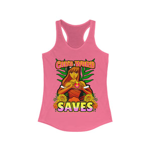 Women's Racerback Tank GOD'S WORD SAVES