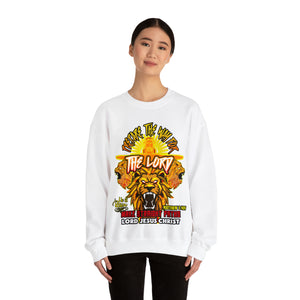 Unisex Heavy Blend™ Crewneck Sweatshirt PREPARE THE WAY FOR THE LORD MATTHEW 3 NIV