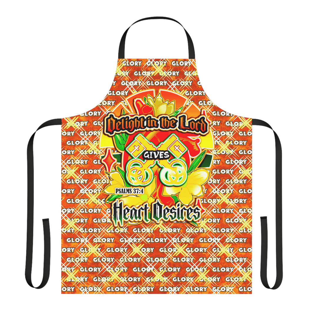 DELIGHT IN THE LORD PSALMS 37:4 Apron