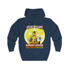 Load image into Gallery viewer, Unisex Full Zip Hoodie PRAY WITHOUT CEASING 1 THESSALONIANS 5
