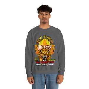 Unisex Heavy Blend™ Crewneck Sweatshirt PREPARE THE WAY FOR THE LORD MATTHEW 3 NIV