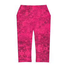 Load image into Gallery viewer, Pink Coral Capri Leggings
