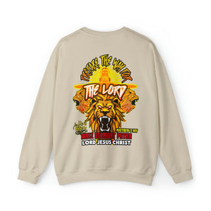 Unisex Heavy Blend™ Crewneck Sweatshirt PREPARE THE WAY FOR THE LORD MATTHEW 3 NIV