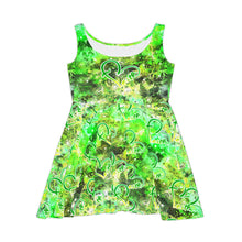 Load image into Gallery viewer, Women&#39;s Forest Faith Chartreuse Dress
