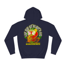 Load image into Gallery viewer, Unisex College Hoodie LOVE REJOICES IN TRUTH 1 CORINTHIANS 13:6
