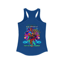 Load image into Gallery viewer, Women&#39;s Racerback Tank FAITH MUCH STRONGER
