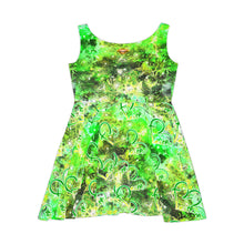 Load image into Gallery viewer, Women&#39;s Forest Faith Chartreuse Dress
