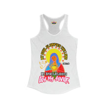 Load image into Gallery viewer, Women&#39;s Racerback Tank GOD MY SAVIOR LUKE 1:46
