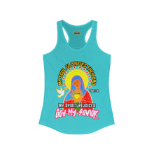 Load image into Gallery viewer, Women&#39;s Racerback Tank GOD MY SAVIOR LUKE 1:46
