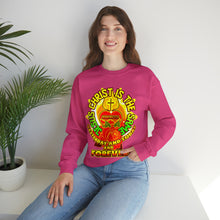 Load image into Gallery viewer, Unisex Heavy Blend™ Crewneck Sweatshirt YESTERDAY AND TODAY AND FOREVER HEBREWS13:8
