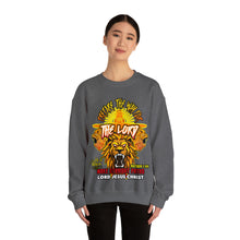 Load image into Gallery viewer, Unisex Heavy Blend™ Crewneck Sweatshirt PREPARE THE WAY FOR THE LORD MATTHEW 3 NIV
