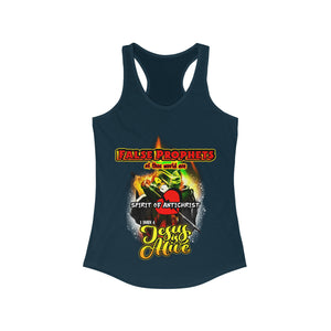 Women's Racerback Tank FALSE PROPHETS 1 JOHN 4