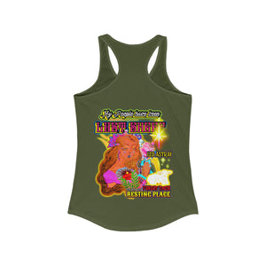 Women's Racerback Tank LOST SHEEP JEREMIAH 50:6