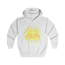 Load image into Gallery viewer, Unisex Full Zip Hoodie SPEAK JESUS
