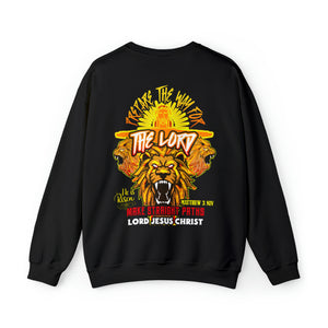 Unisex Heavy Blend™ Crewneck Sweatshirt PREPARE THE WAY FOR THE LORD MATTHEW 3 NIV