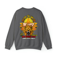 Load image into Gallery viewer, Unisex Heavy Blend™ Crewneck Sweatshirt PREPARE THE WAY FOR THE LORD MATTHEW 3 NIV
