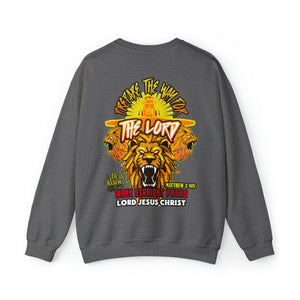 Unisex Heavy Blend™ Crewneck Sweatshirt PREPARE THE WAY FOR THE LORD MATTHEW 3 NIV