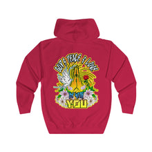 Load image into Gallery viewer, Unisex Full Zip Hoodie GOD&#39;S PEACE &amp; LOVE
