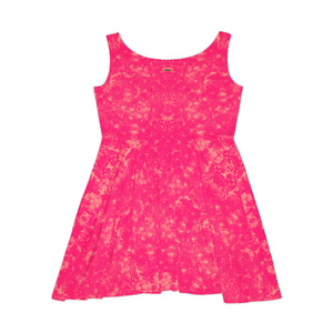 Women's Skater Bubble Gum Pink Dress