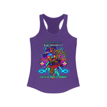 Load image into Gallery viewer, Women&#39;s Racerback Tank FAITH MUCH STRONGER
