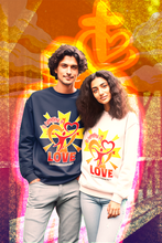 Load image into Gallery viewer, Unisex DryBlend® Crewneck Sweatshirt DO EVERYTHING IN LOVE 1 CORINTHIANS 16:14
