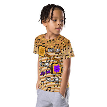 Load image into Gallery viewer, Boys crew neck t-shirt Peanut Butter Jelly Time!!
