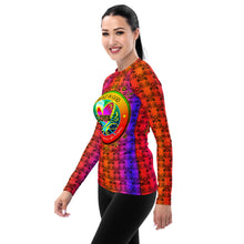 Load image into Gallery viewer, Women&#39;s Rash Guard TRUST IN GOD
