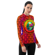 Load image into Gallery viewer, Women&#39;s Rash Guard TRUST IN GOD
