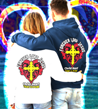 Load image into Gallery viewer, Unisex Full Zip Hoodie PURE CHRIST HEART
