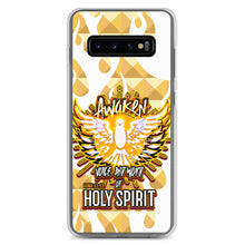 Load image into Gallery viewer, Clear Case for Samsung® AWAKEN VOICE AND WORD OF HOLY SPIRIT LUKE 12:12
