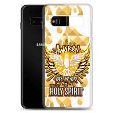 Load image into Gallery viewer, Clear Case for Samsung® AWAKEN VOICE AND WORD OF HOLY SPIRIT LUKE 12:12
