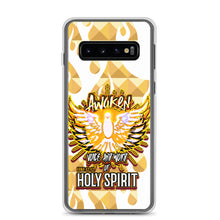 Load image into Gallery viewer, Clear Case for Samsung® AWAKEN VOICE AND WORD OF HOLY SPIRIT LUKE 12:12
