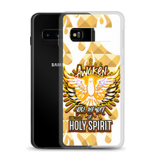 Load image into Gallery viewer, Clear Case for Samsung® AWAKEN VOICE AND WORD OF HOLY SPIRIT LUKE 12:12
