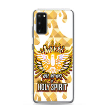 Load image into Gallery viewer, Clear Case for Samsung® AWAKEN VOICE AND WORD OF HOLY SPIRIT LUKE 12:12
