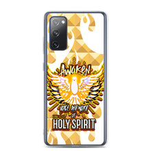 Load image into Gallery viewer, Clear Case for Samsung® AWAKEN VOICE AND WORD OF HOLY SPIRIT LUKE 12:12
