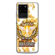 Load image into Gallery viewer, Clear Case for Samsung® AWAKEN VOICE AND WORD OF HOLY SPIRIT LUKE 12:12
