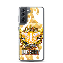 Load image into Gallery viewer, Clear Case for Samsung® AWAKEN VOICE AND WORD OF HOLY SPIRIT LUKE 12:12
