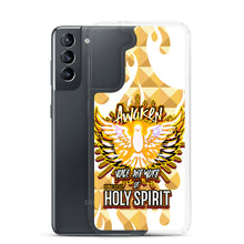 Load image into Gallery viewer, Clear Case for Samsung® AWAKEN VOICE AND WORD OF HOLY SPIRIT LUKE 12:12
