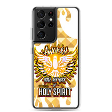 Load image into Gallery viewer, Clear Case for Samsung® AWAKEN VOICE AND WORD OF HOLY SPIRIT LUKE 12:12
