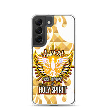 Load image into Gallery viewer, Clear Case for Samsung® AWAKEN VOICE AND WORD OF HOLY SPIRIT LUKE 12:12
