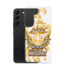 Load image into Gallery viewer, Clear Case for Samsung® AWAKEN VOICE AND WORD OF HOLY SPIRIT LUKE 12:12
