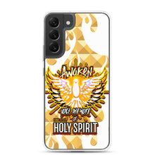 Load image into Gallery viewer, Clear Case for Samsung® AWAKEN VOICE AND WORD OF HOLY SPIRIT LUKE 12:12
