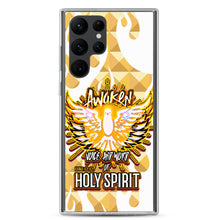 Load image into Gallery viewer, Clear Case for Samsung® AWAKEN VOICE AND WORD OF HOLY SPIRIT LUKE 12:12
