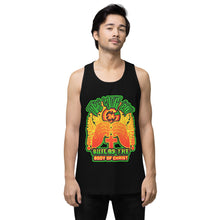 Load image into Gallery viewer, Men’s premium tank top TIME WITH GOD
