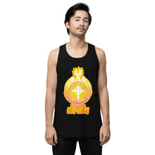 Load image into Gallery viewer, Men’s premium tank top LORD MIGHTY IN BATTLE PSALM 24:8
