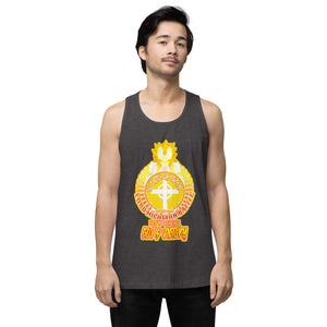 Men’s premium tank top LORD MIGHTY IN BATTLE PSALM 24:8